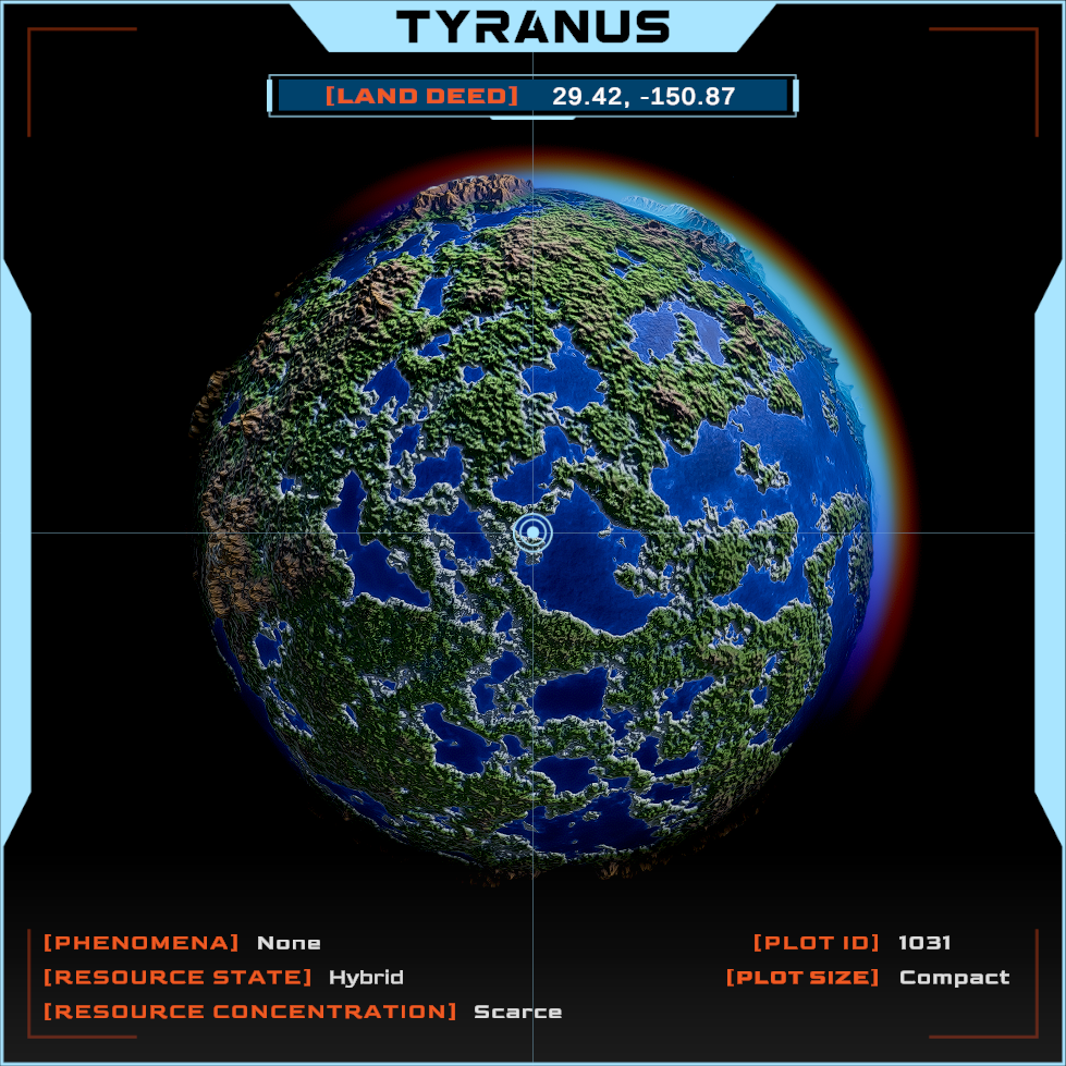 DEEPSPACE Land Deed #1031