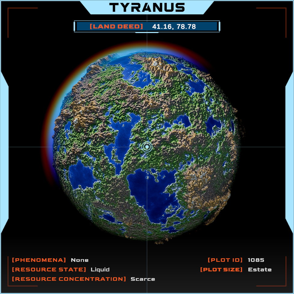 DEEPSPACE Land Deed #1085