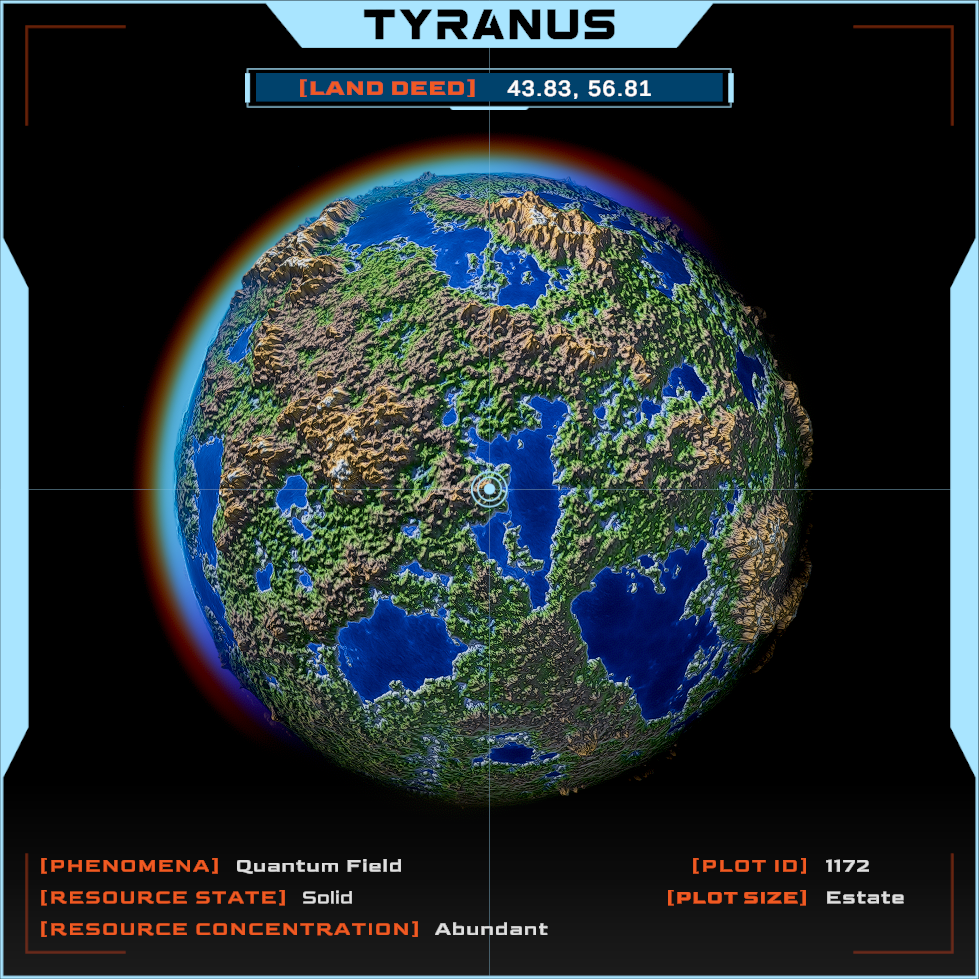 DEEPSPACE Land Deed #1172