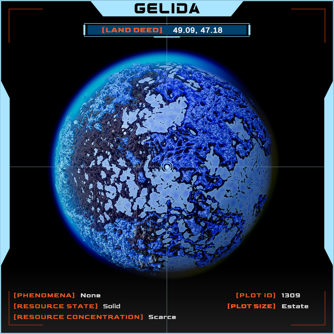 DEEPSPACE Land Deed #1309