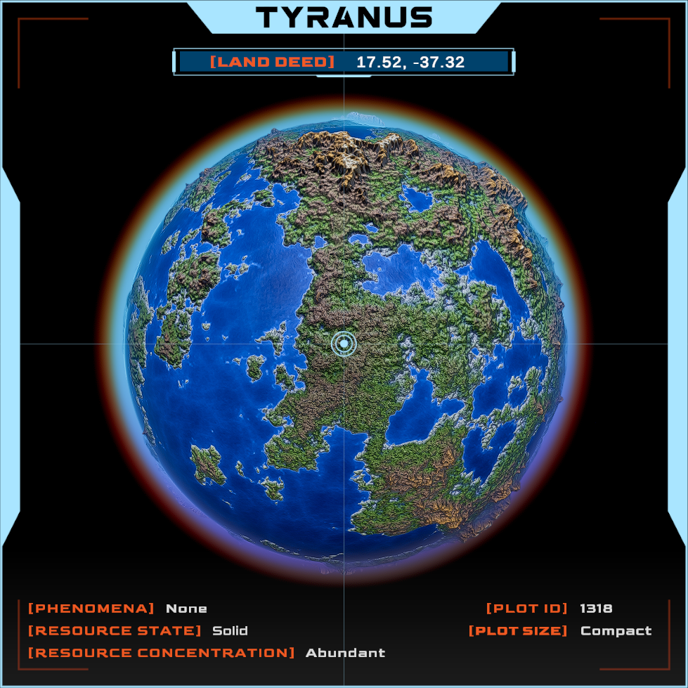 DEEPSPACE Land Deed #1318