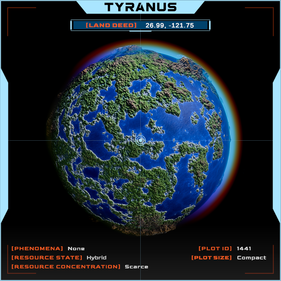 DEEPSPACE Land Deed #1441