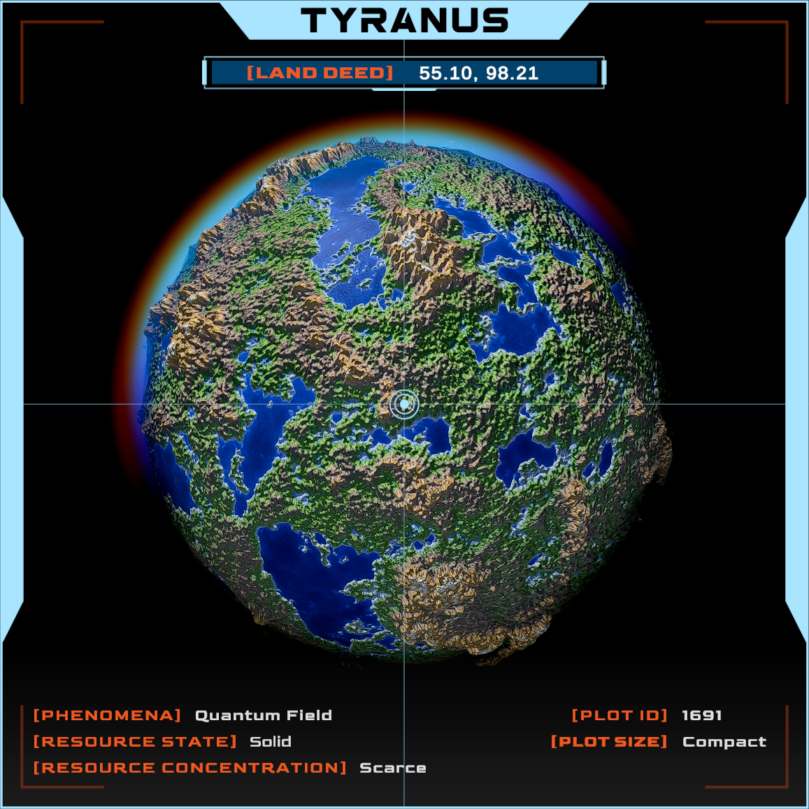 DEEPSPACE Land Deed #1691