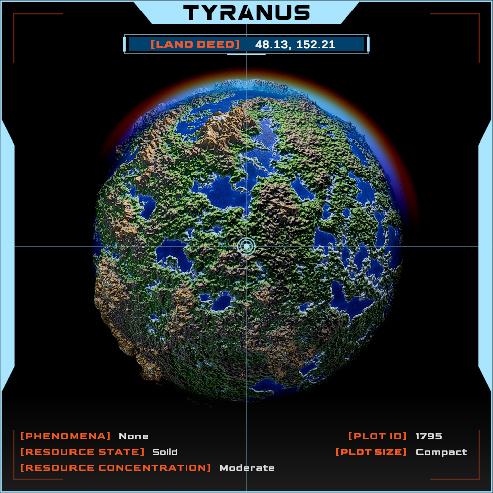 DEEPSPACE Land Deed #1795