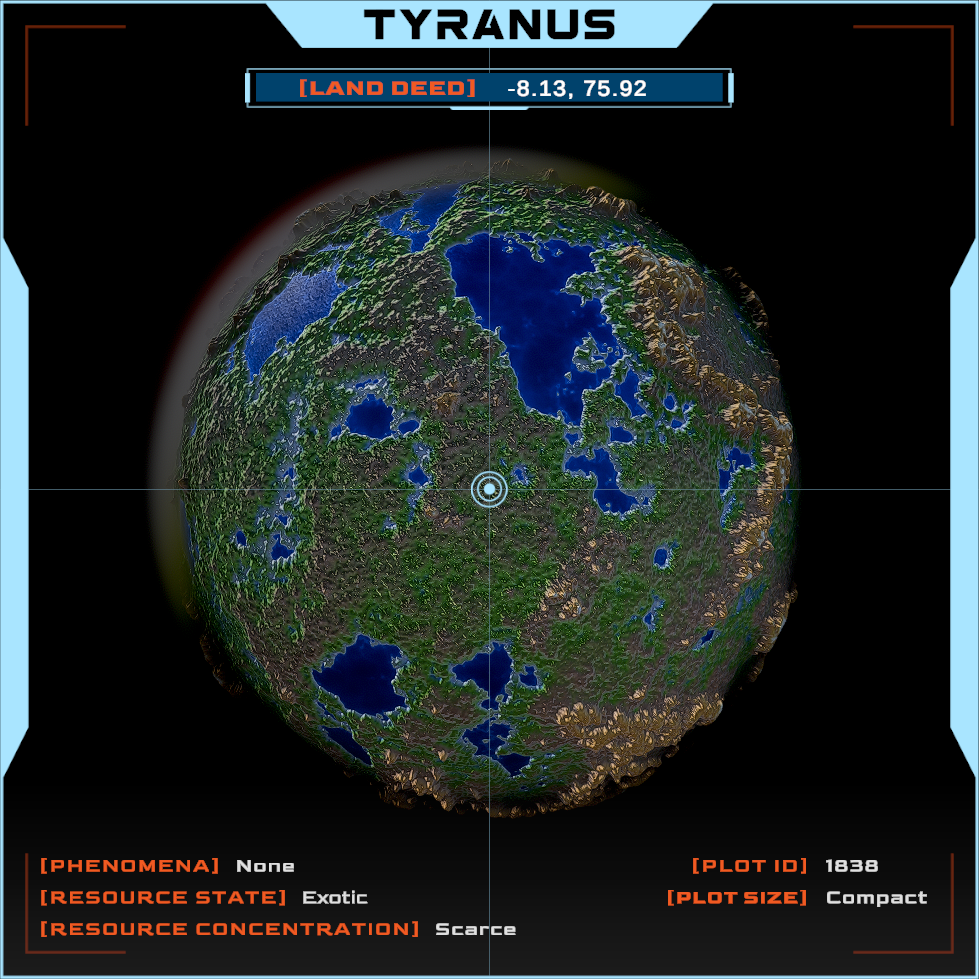 DEEPSPACE Land Deed #1838