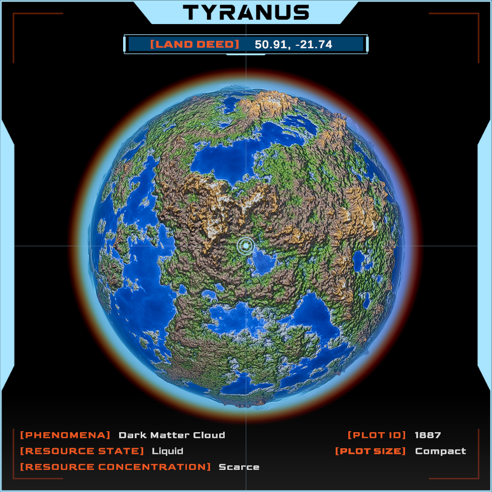 DEEPSPACE Land Deed #1887