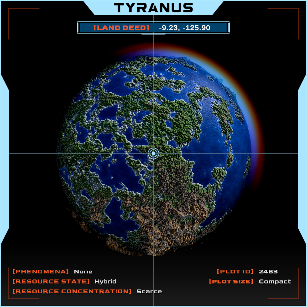 DEEPSPACE Land Deed #2483