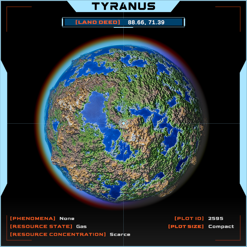 DEEPSPACE Land Deed #2595