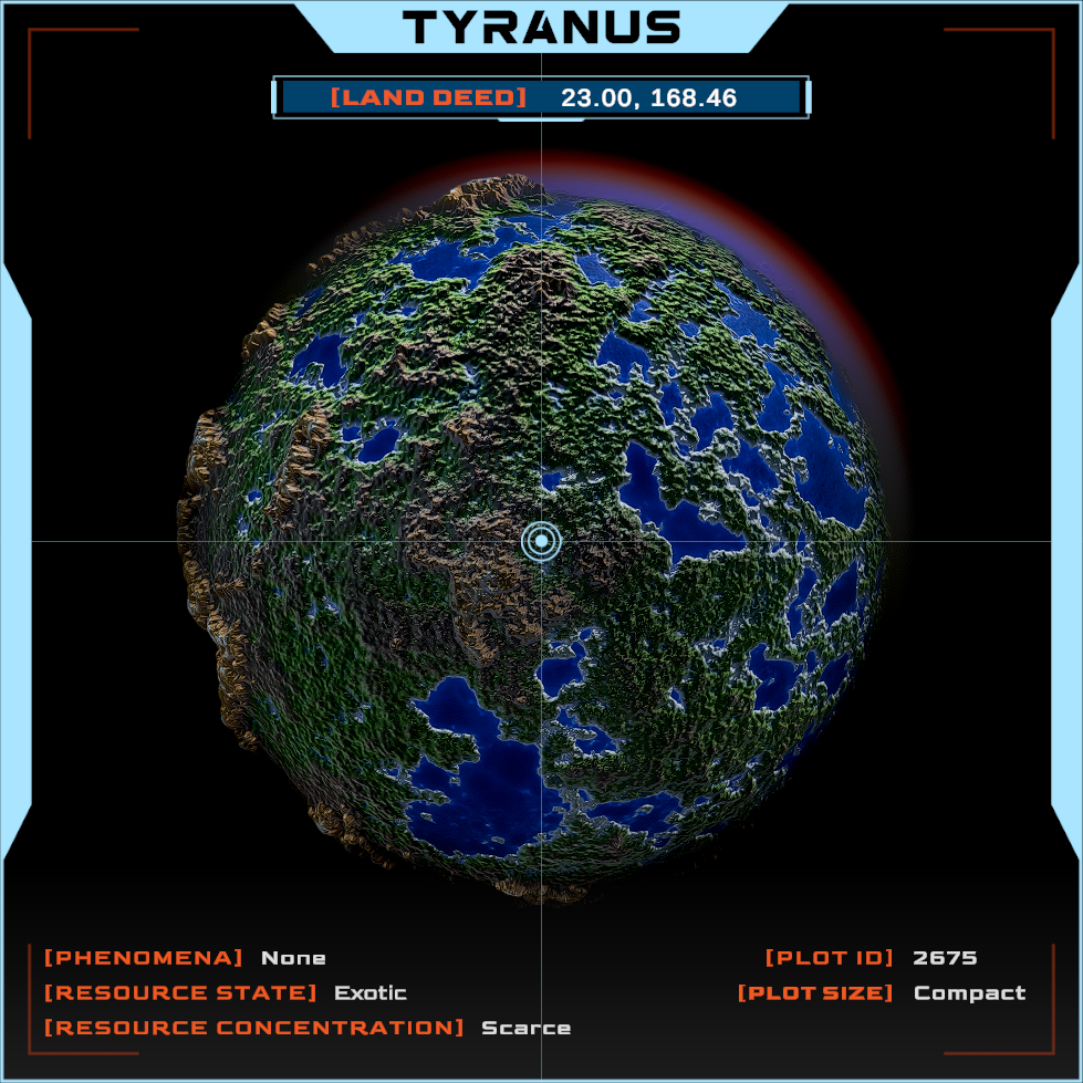 DEEPSPACE Land Deed #2675