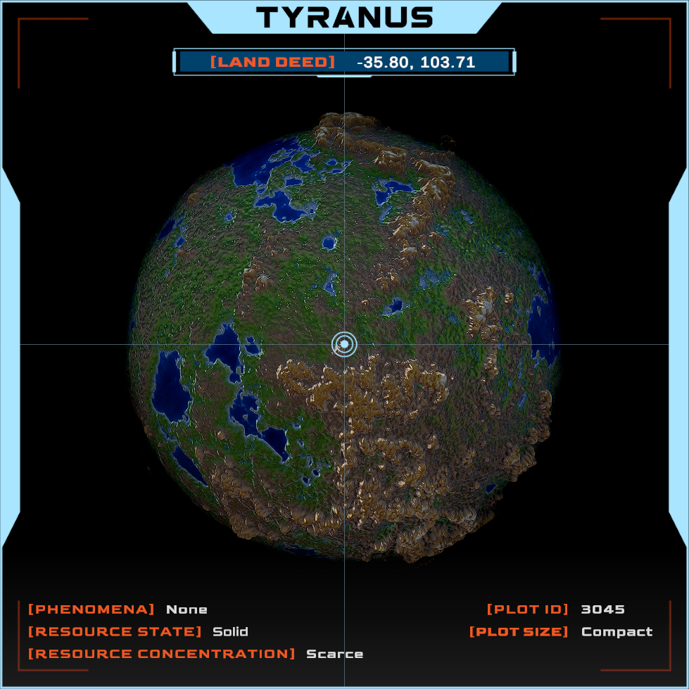 DEEPSPACE Land Deed #3045