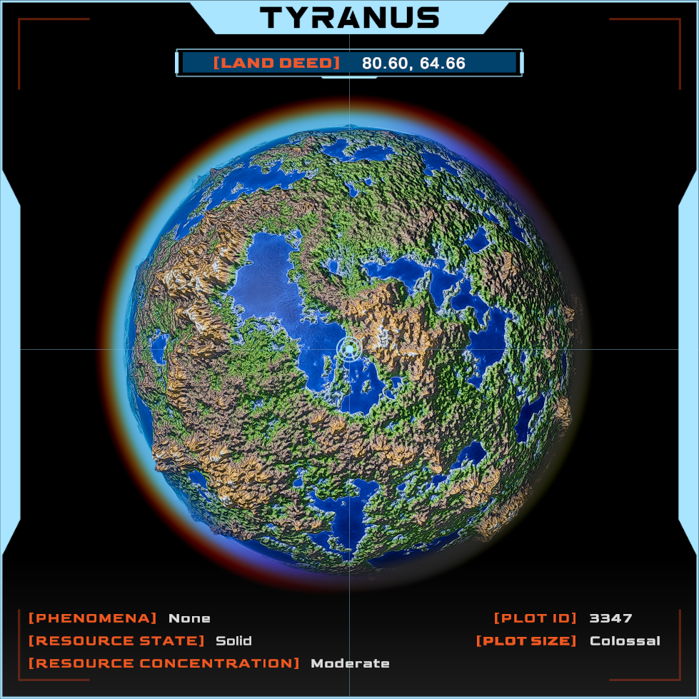 DEEPSPACE Land Deed #3347