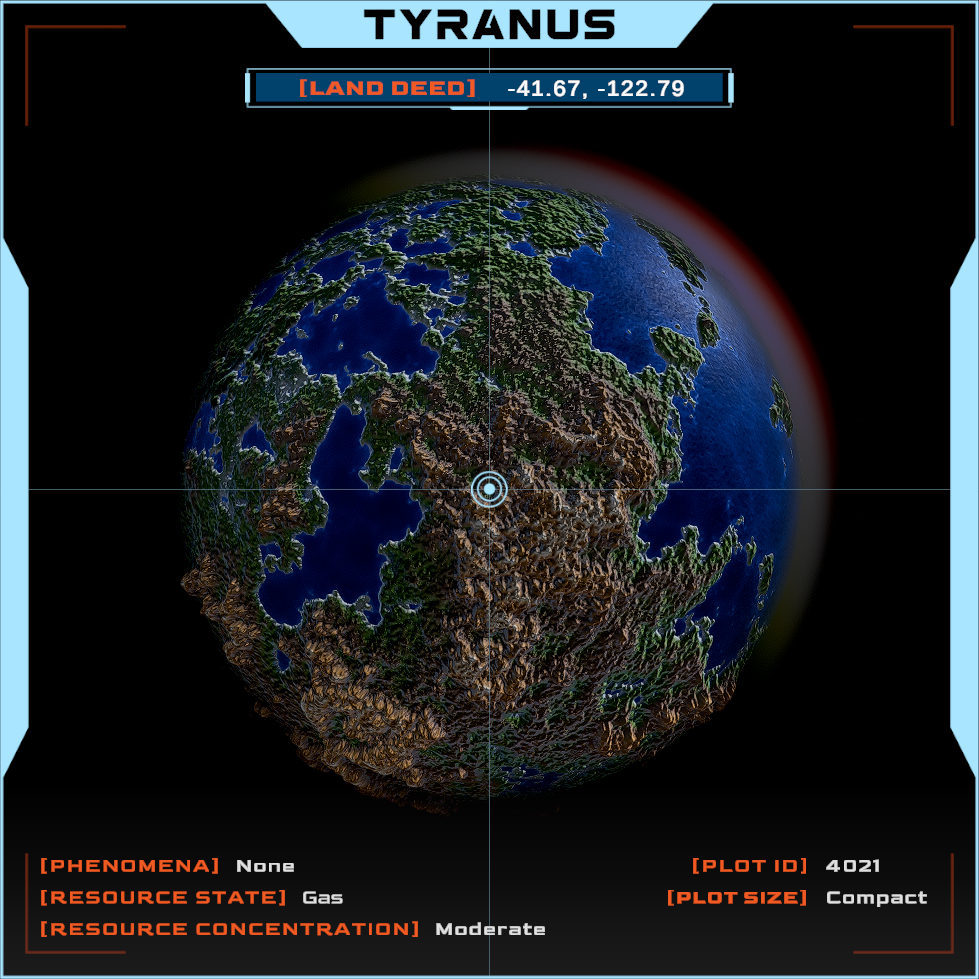 DEEPSPACE Land Deed #4021