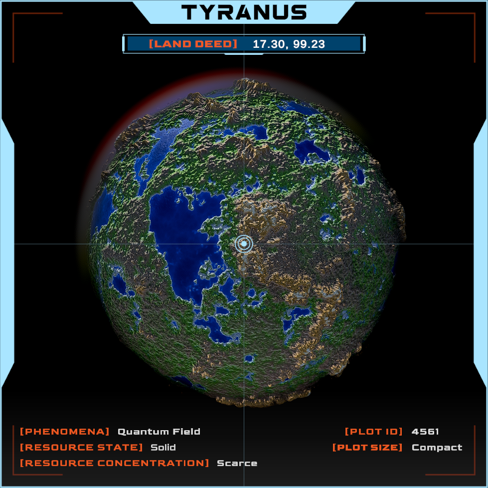 DEEPSPACE Land Deed #4561