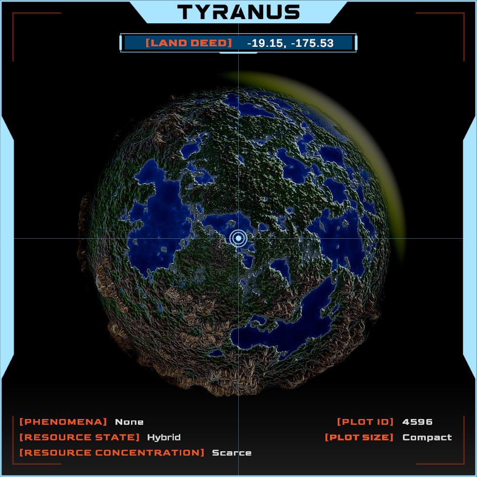 DEEPSPACE Land Deed #4596