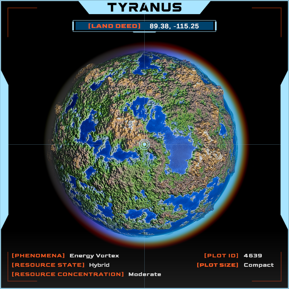 DEEPSPACE Land Deed #4639
