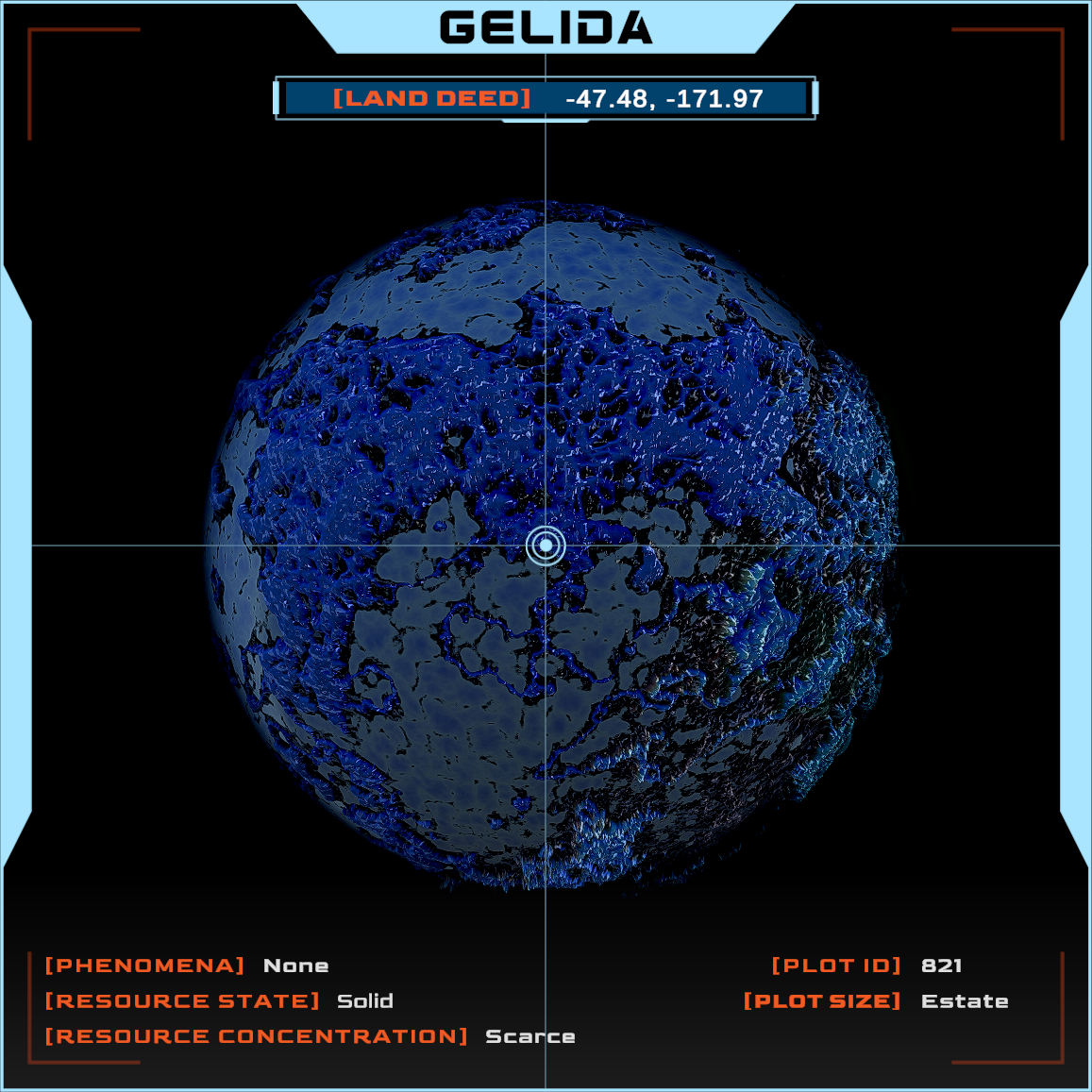 DEEPSPACE Land Deed #821