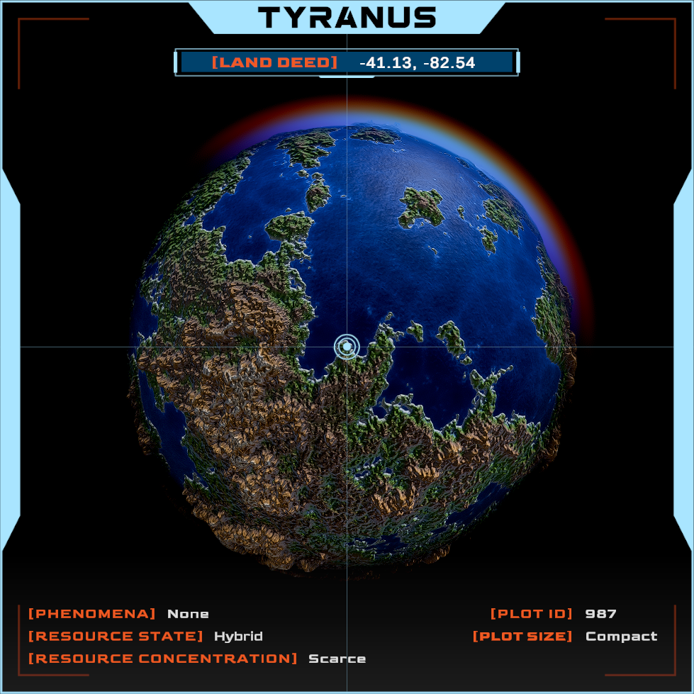 DEEPSPACE Land Deed #987